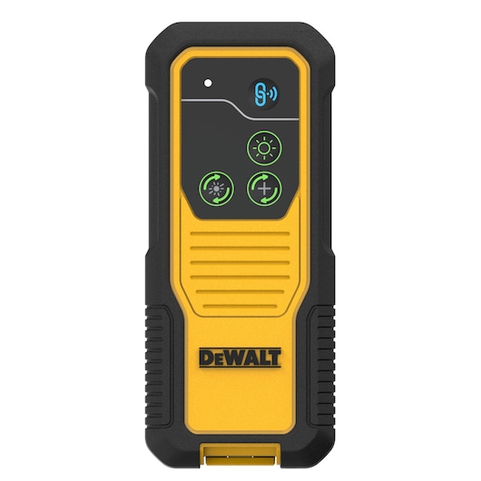 Front view of the Remote Control for USB Green Crossline and Spot Lasers DCLE14221G/GB & DCLE14251G/GB on white