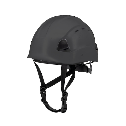 GRAY DEWALT TYPE II CLASS C 4-POINT RATCHETING VENTED SAFETY HELMET POLYCARBONATE AND ABS MATERIAL MAIN VIEW