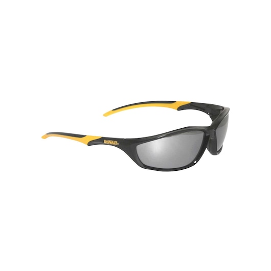 DEWALT Router tinted safety glasses with dual mold rubber temples