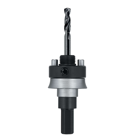 Profile of Quick Change Hole Saw Mandrels.