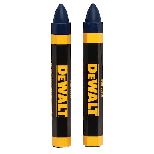 Profile of  Blue Lumber Crayons.