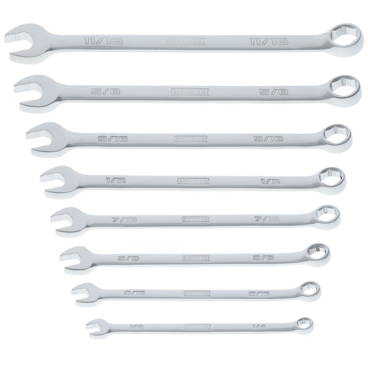 DEWALT® TOUGHSERIES™ DWMT45427 Mechanics Set on white at a profile view