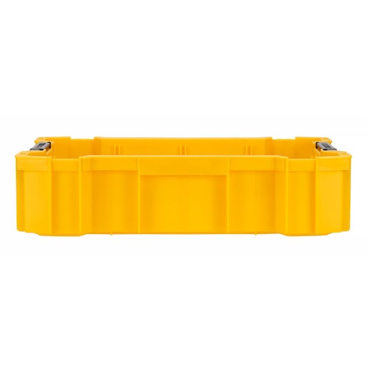 Profile of a tough system deep tool tray.