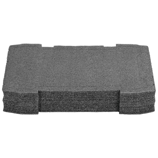 Profile of a tough system 2.0 deep foam insert.