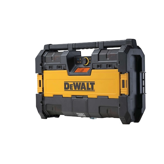 Profile of tough system Radio and Charger.