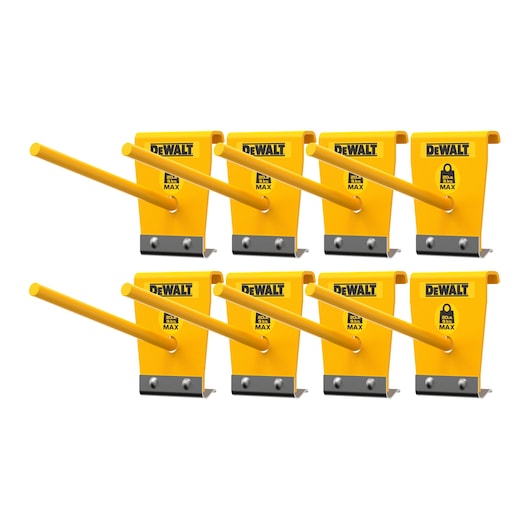 8pc Corded Power Tool Hook Set on White