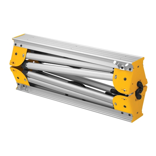 Heavy duty work stand folded.