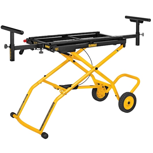 Rolling miter saw stand