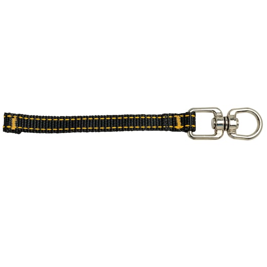Front view of the DEWALT Tool Attachment with Swiveling D-Ring,  5.5 inches, 6 pack