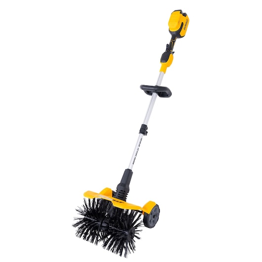 Powered Sweeper Front Side View