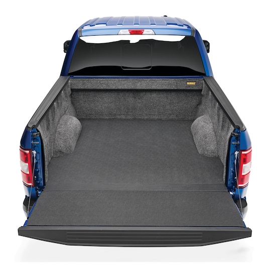 Impact Liners lined in back of a truck.
