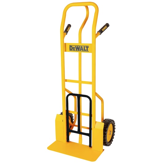 Dewalt DXWT-HT500 4-in-1 Hand Truck folded slight tilt to left