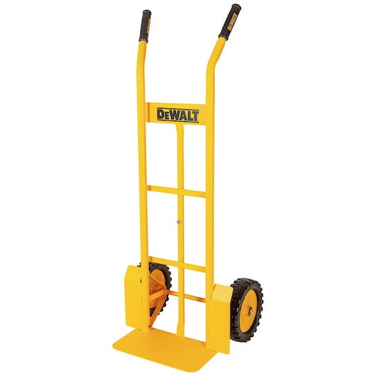 DeWalt DXWT-PC504 Steel Platform Cart unfolded slight tilt to left